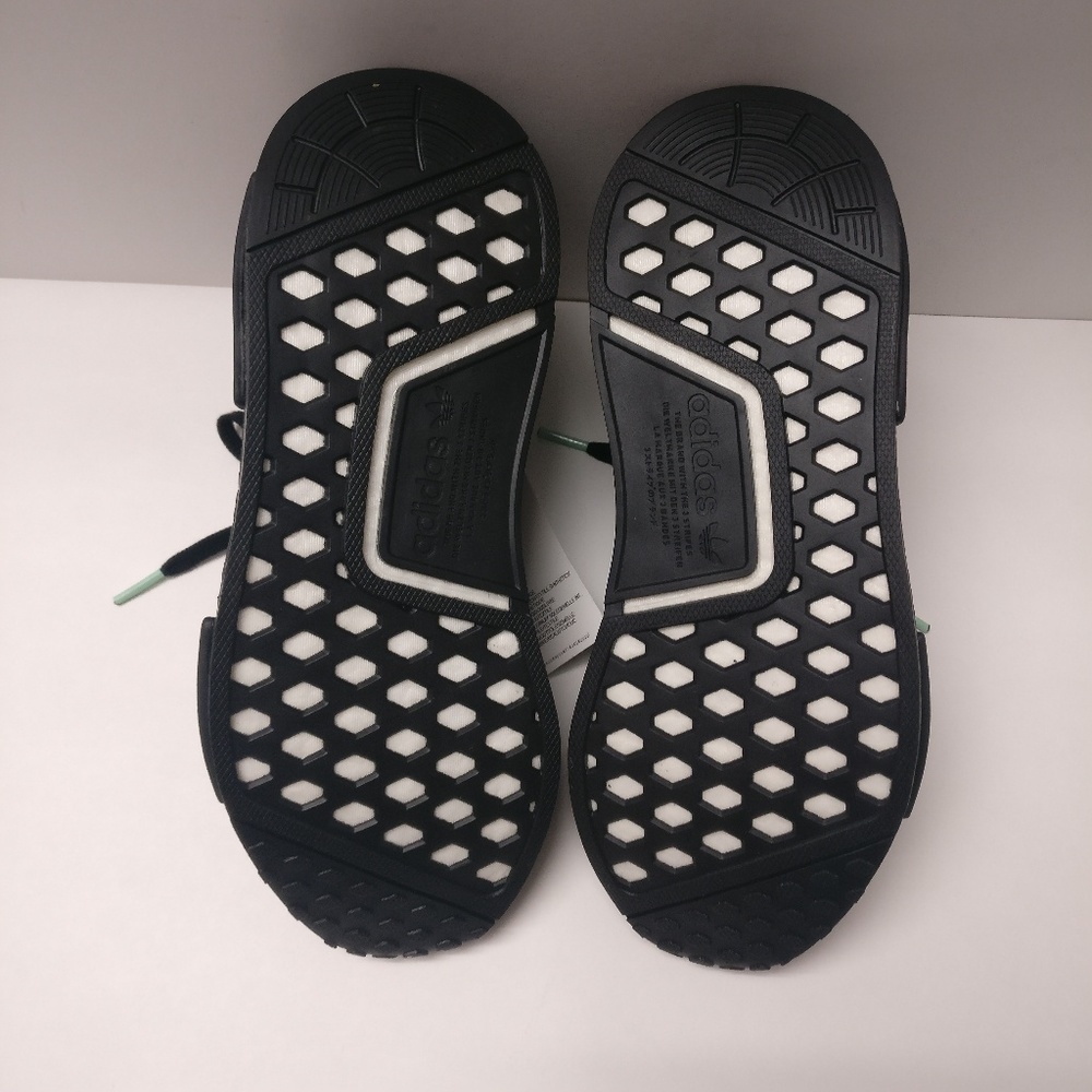 Womens Adidas Nmd R1 Mint Glow Black Green - Picture 8 of 8